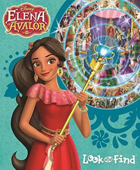 Hardcover Disney Elena of Avalor - Look and Find - PI Kids Book