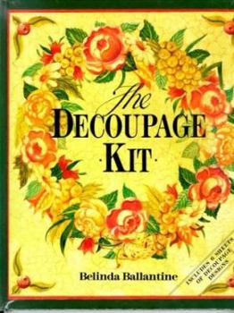 Hardcover Decoupage Kit Book