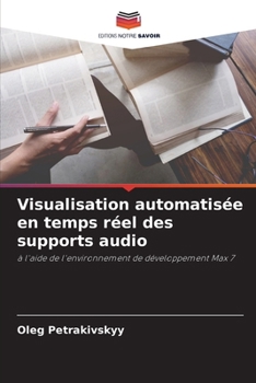 Paperback Visualisation automatisée en temps réel des supports audio [French] Book