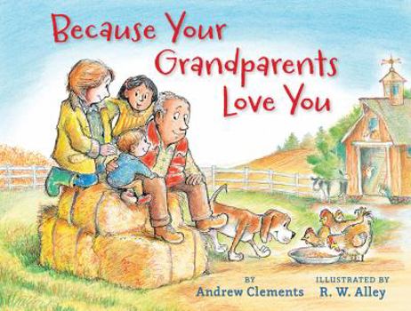 Hardcover Because Your Grandparents Love You Book