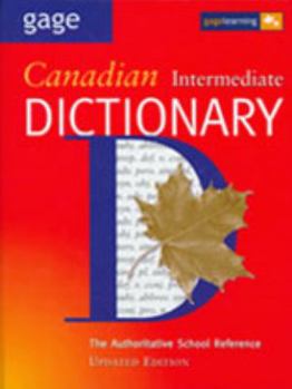 Hardcover Gage Canadian Intermediate Dictionary Book