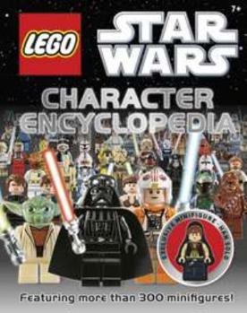 Hardcover Lego Star Wars Character Encyclopedia [With Lego Han Solo Minifigure] Book