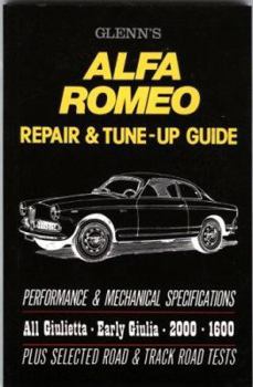 Paperback Glenn's Alfa Romeo Repair & Tuneup-Op/HS Book