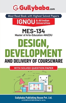 Mes-134 Design, Development and Delivery of Courseware