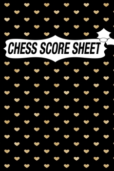 Chess Score Sheet: chess Game Record Keeper Book, Chess Score Card, Chess Writing Notebook, Chess Score Pads, Chess Score Notebook, Chess Games Scorebook, Perfect Scorebook for Scorekeeping