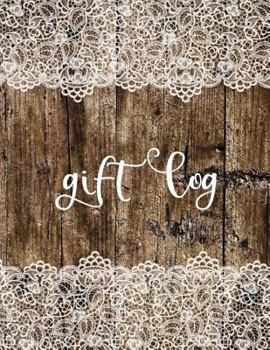 Gift Log : Vintage Luxury Lace, Notebook Record, Present Receipt Log Organizer, Anniversary, Birthdays