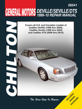 Paperback Cadillac Deville ('99-'05), Seville ('99-'04), Dts ('06-'10) Book