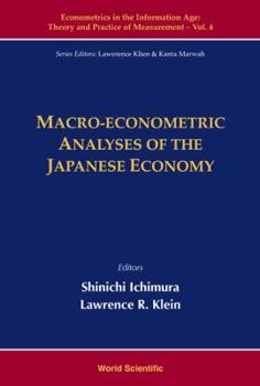 Hardcover Macroeconometric Modeling of Japan (V4) Book