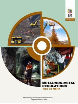 Perfect Paperback Metal/Non-Metal Regulations for Mining Title 30 MSHA Book