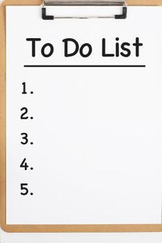 Paperback To Do List: Ein cooles Notizheft, To Do List mit Klemmbrett Motiv (ca. DIN A5) kariert. Book