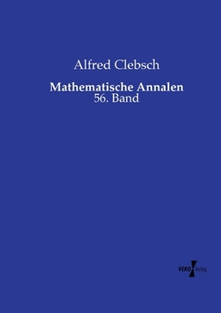 Mathematische Annalen: 56. Band (German Edition)