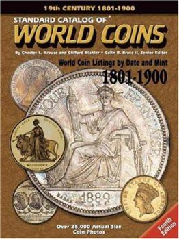 Paperback Standard Catalog of World Coins 19th Century 1801-1900 Book