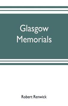 Paperback Glasgow memorials Book