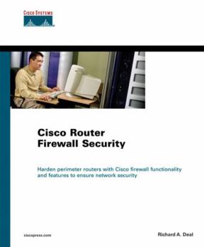 Paperback Cisco Router Firewall Security Book