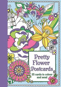 Paperback Pretty Flower Postcards Book