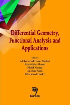 Hardcover Differential Geometry, Functional Analysis and Applications Book