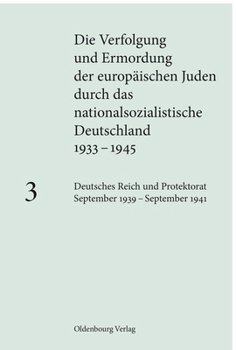 Hardcover Deutsches Reich Und Protektorat September 1939 - September 1941 [German] Book