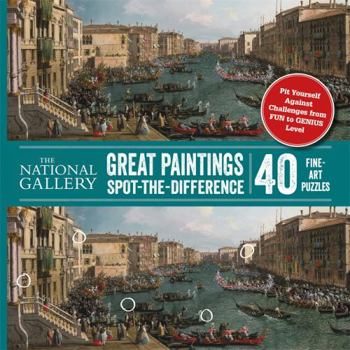 Paperback Spot-The-Difference: National Gallery Spot-The-Difference: Great Paintings Book