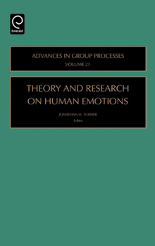 Hardcover Theory and Research on Human Emotions Book