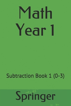 Paperback Math Year 1: Subtraction Book 1 (0-3) Book