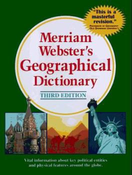 Hardcover Merriam-Webster's Geographical Dictionary Book