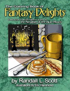 Paperback The Coloring Book of Fantasy Delights Book