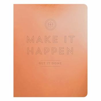 Calendar Make It Happen Copper Deluxe Pocket Undated Planner Book