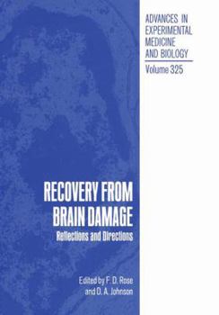 Paperback Recovery from Brain Damage: Reflections and Directions Book