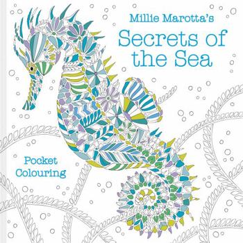 Paperback Millie Marotta's Secrets of the Sea: Pocket Colouring Book