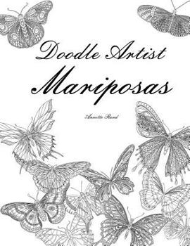 Paperback Doodle Artist - Mariposas: Un libro para colorear adultos [Spanish] Book
