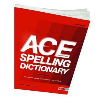 Paperback Ace Spelling Dictionary Book