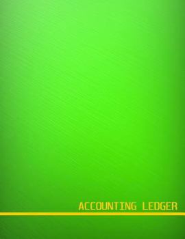 Paperback Accounting Ledger: 5 Columns, 8.5x11", 144 Pages Book