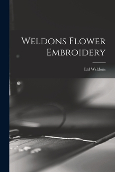 Paperback Weldons Flower Embroidery Book