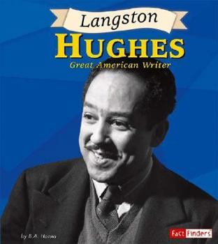 Hardcover Langston Hughes: Great American Writer Book