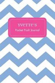Paperback Yvette's Pocket Posh Journal, Chevron Book