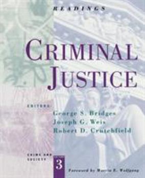 Paperback Criminal Justice: Readings Book