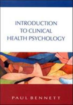 Paperback Introduction to Clinical Health Psychology Book