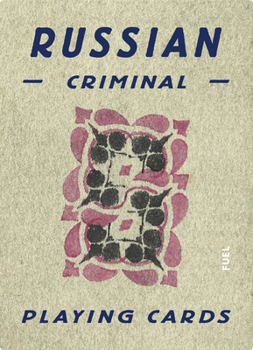 Hardcover Russian Criminal Playing Cards: Deck of 54 Playing Cards Book