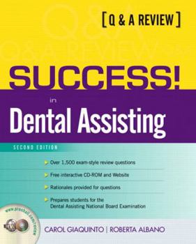 Paperback Success! for the Dental Assistant: A Q&A Review Book