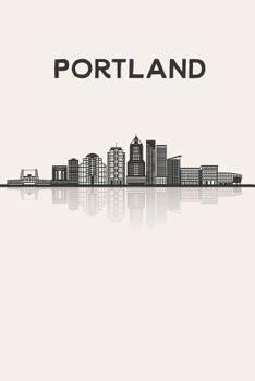 Paperback Portland: Dot Grid Notebook Journal, 6x9 Inch, 120 pages Book