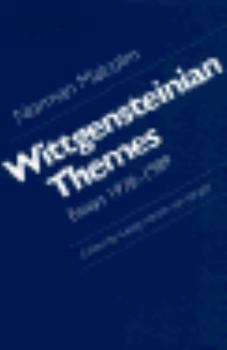 Paperback Wittgensteinian Themes: Essays, 1978-1989 Book