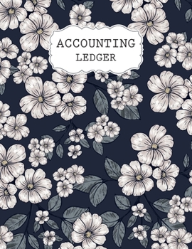 Paperback Accounting Ledger: Simple Checking Account Ledger Book - 7 Column Payment Record Debit Credit Tracker Log Books - Personal Business Trans Book