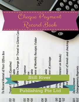 Cheque Payment Record Book