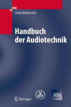 Hardcover Handbuch Der Audiotechnik [German] Book