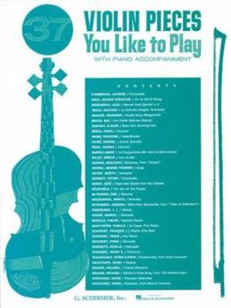 Paperback 37 Violin Pieces You Like to Play Book