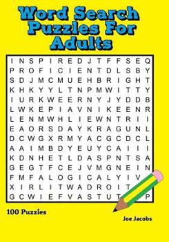 Paperback Word Search Puzzles for Adults Book
