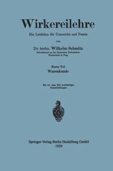 Paperback Wirkereilehre Ein Leitfaden Für Unterricht Und PRAXIS [German] Book