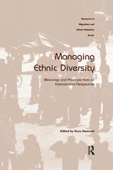 Paperback Managing Ethnic Diversity: Meanings and Practices from an International Perspective Book
