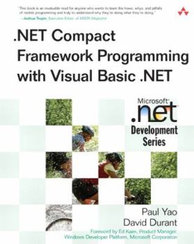 Paperback .Net Compact Framework Programming with Visual Basic .Net Book