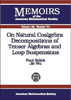 On Natural Coalgebra Decompositions of Tensor Algebras and Loop Suspensions (Memoirs of the American Mathematical Society)